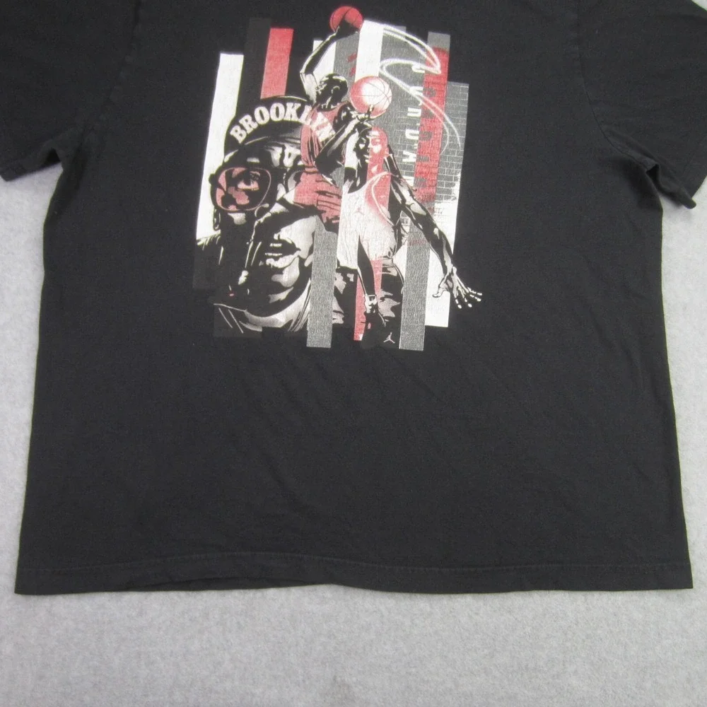 Nike Air Jordan Spike Lee Shirt Mens 3XL Black Brooklyn Mars Blackmon Graphic Te